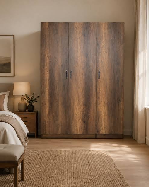 POYRAZ LEGNO LUNA CIZ 3 KAPILI DOLAP 135CM