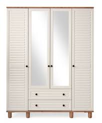 POYRAZ LEGNO LUNA CIZGILI 4 KAPILI DOLAP 160CM