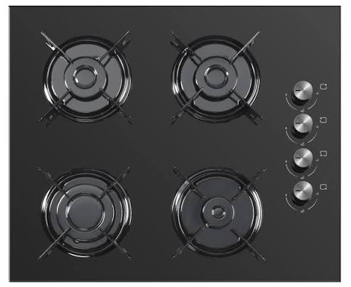 LUXELL 40TSHDF CAM SET USTU OCAK SIYAH 8MM
