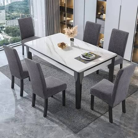 MODERN JAKARLI SANDALYE 6 LI TAKIM
