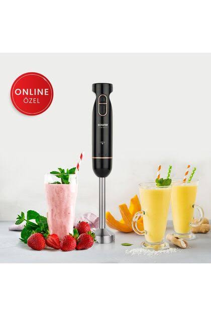 SCHAFER CHEF BLEND CUBUK BLENDER SIYAH/ROSEGOLD