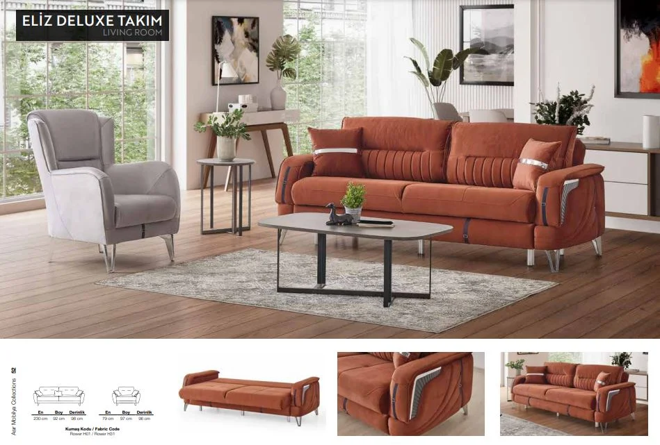Asır mobilya eliz deluxe koltuk takımı