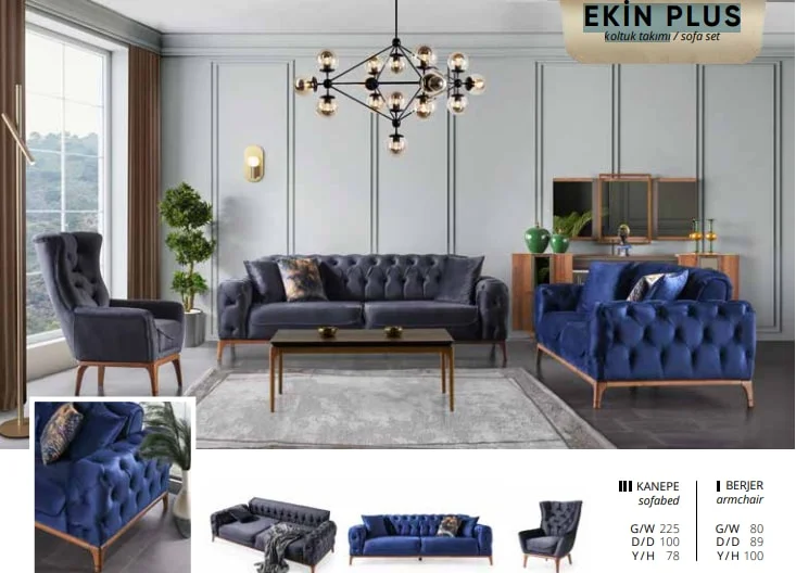 EKİN PLUS koltuk takımı