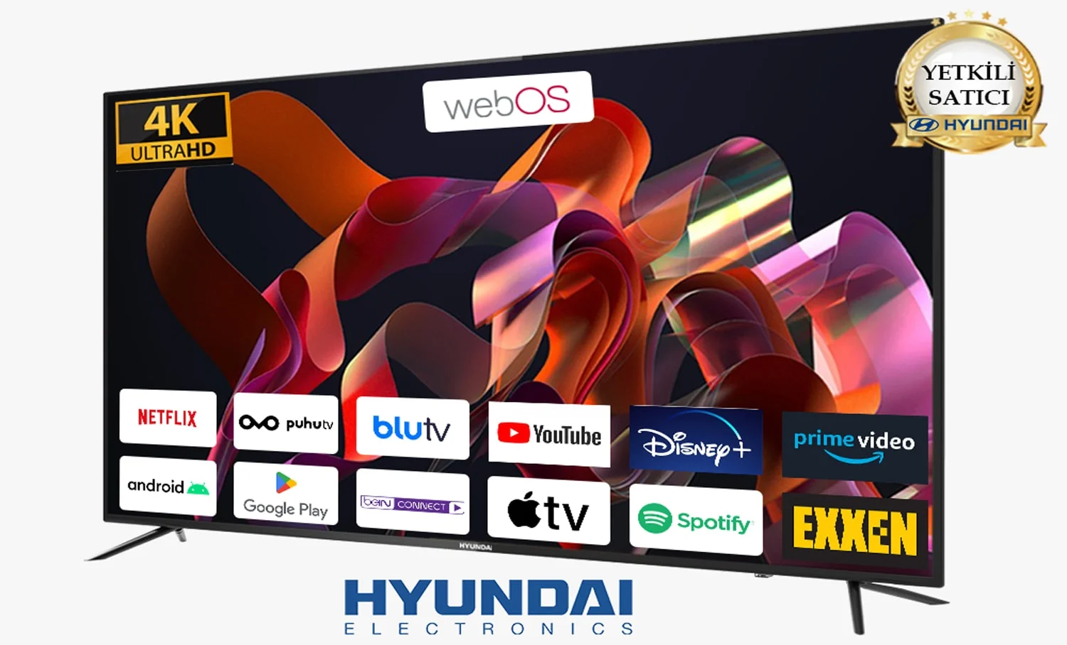Hyundai 55hyn3205 55'' 139cm Ekran WEBOS 4K Ultra HD Uydu Alıcılı Wifi Smart D-Led TV