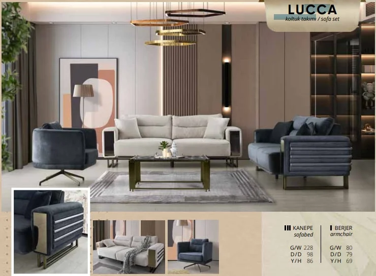 LUCCA koltuk takımı