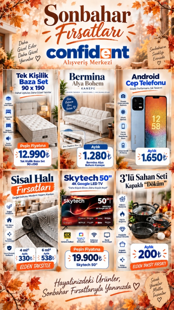 Sonbahar Fırsatları