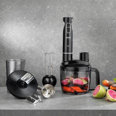 SCHAFER CHEF BLEND MEGA BLENDIR SET SIYAH/GUMUS