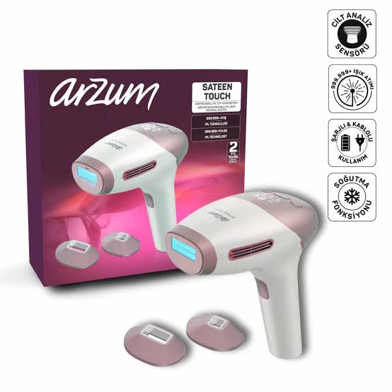 ARZUM AR5178 SATEEN TOUCH PRO SARJLI IPL TUY ALMA SISTEMI