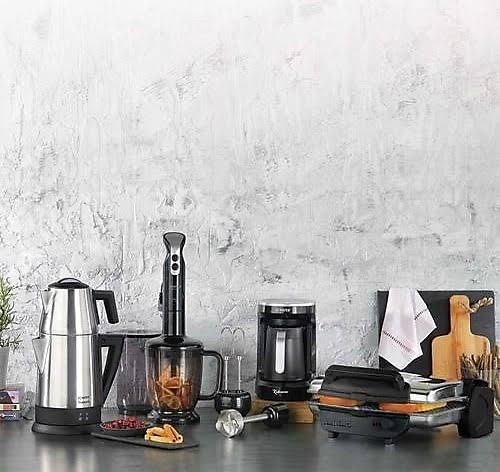SCHAFER KEA ELEKTROMEGAEV ALETI-4LU SET INOX04 TEAFORM PLUS