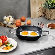 SCHAFER GASTRONOMIE MASTER SERAMIK SAHAN 20CM SIYAH GRI