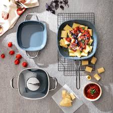 SCHAFER GASTRONOMIE MASTER SERAMIK TAVA 26CM SIYAH/GRI