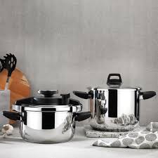 SCHAFER COMPACT  DUDUKLU TENCERE SETI-4+6,5 LT SIYAH