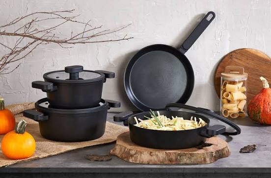 FIRST CLASS BLACK 22 CM KIZARTMA TENCERE TAKIMI