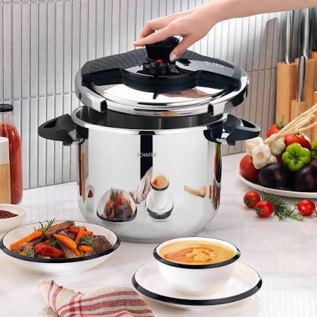 SCHAFER GRAND DUDUKLU TENCERE 12LT SIYAH