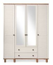 POYRAZ LEGNO LUNA CIZGILI 4 KAPILI DOLAP 160CM