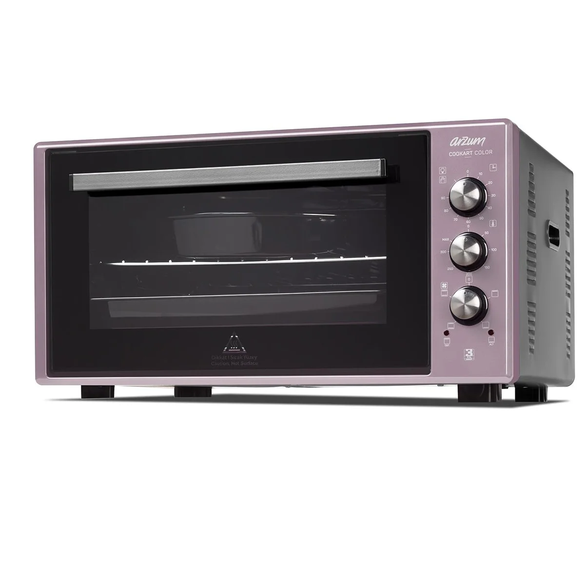 ARZUM AR2034 COOKART COLOR 50LT ÇİFT CAMLI FIRIN