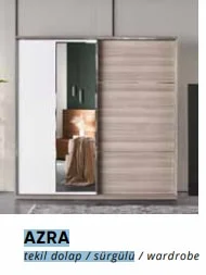 AZRA tekil dolap / sürgülü atlantis