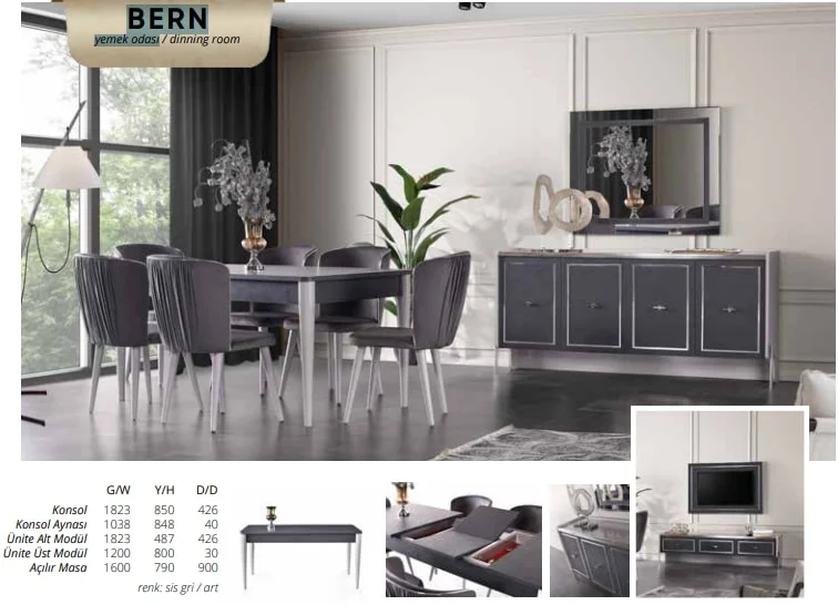 BERN yemek odası takımı