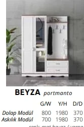 BEYZA portmanto