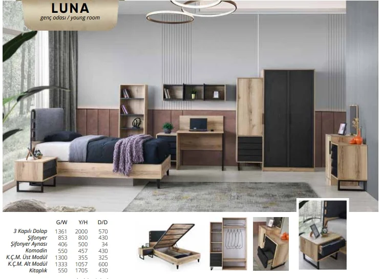 LUNA genç odası