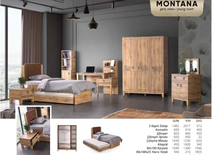 MONTANA genç odası