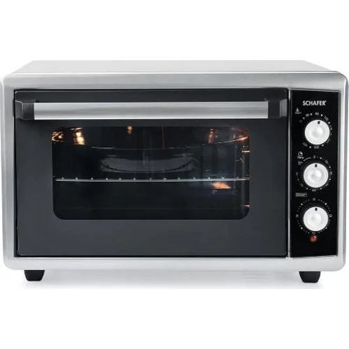 SCHAFER BACKOFEN MAXI FIRIN-ÇİFT CAM-GRİ