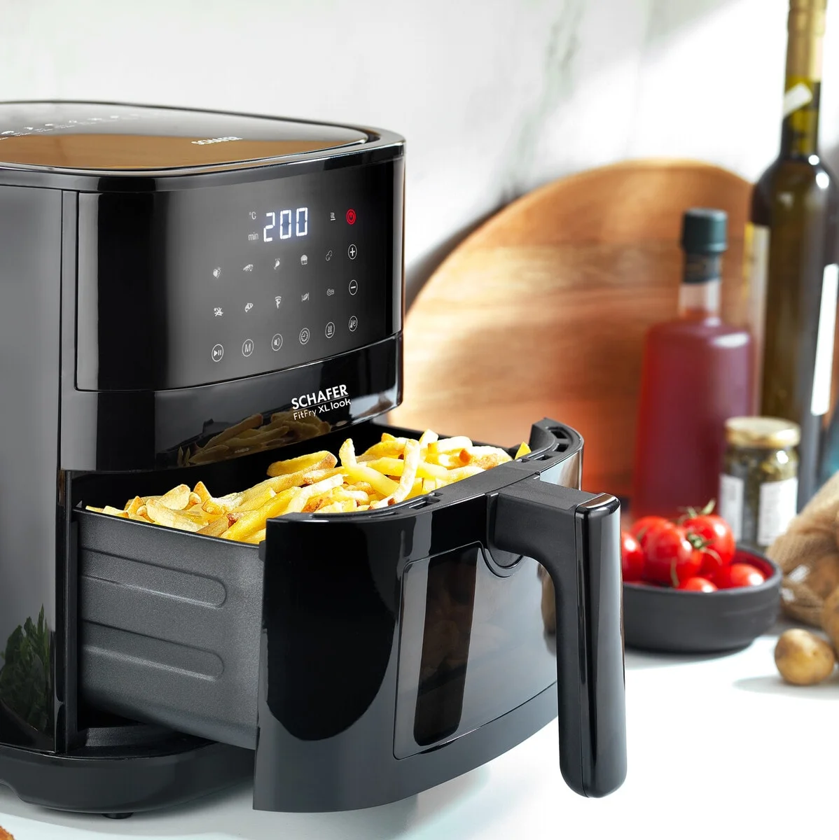SCHAFER FİTFRY XL LOOK DİJİTAL AİRFRYER YAĞSIZ FRİTÖZ