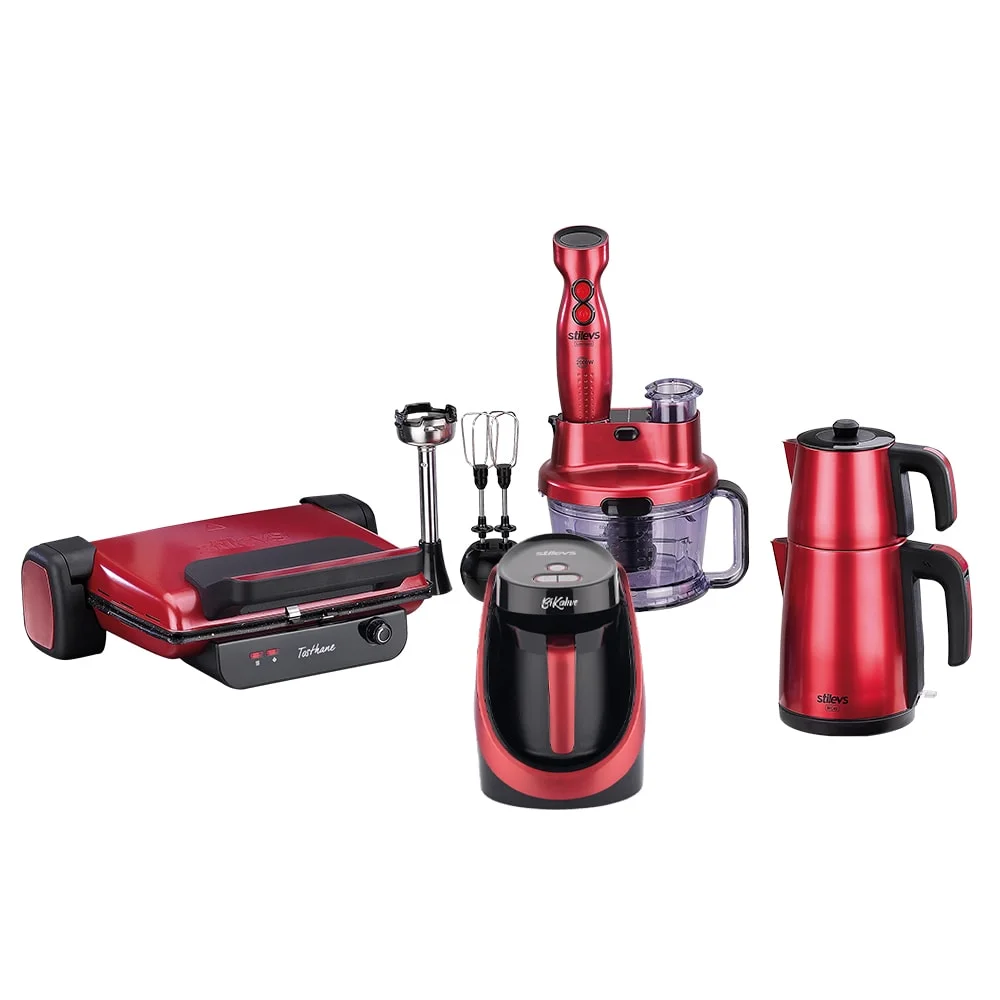 STİLEVS YAKAMOZ SERİSİ 4LÜ PAKET-VİŞNE