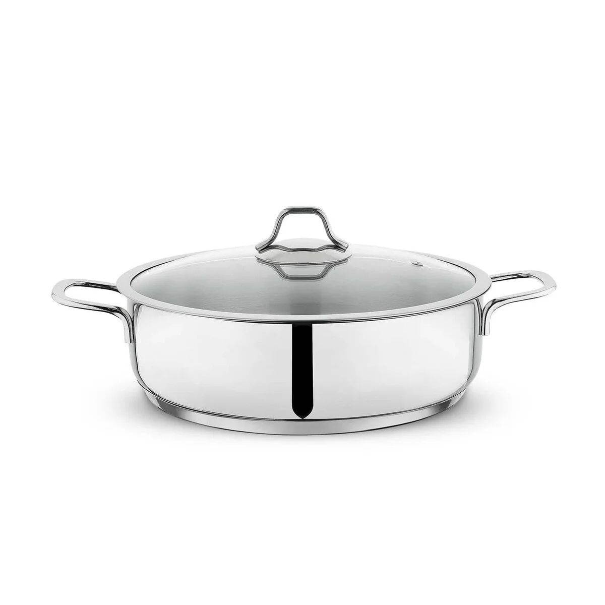 Schafer Held Çelik Basık Tencere 28 Cm - Inox