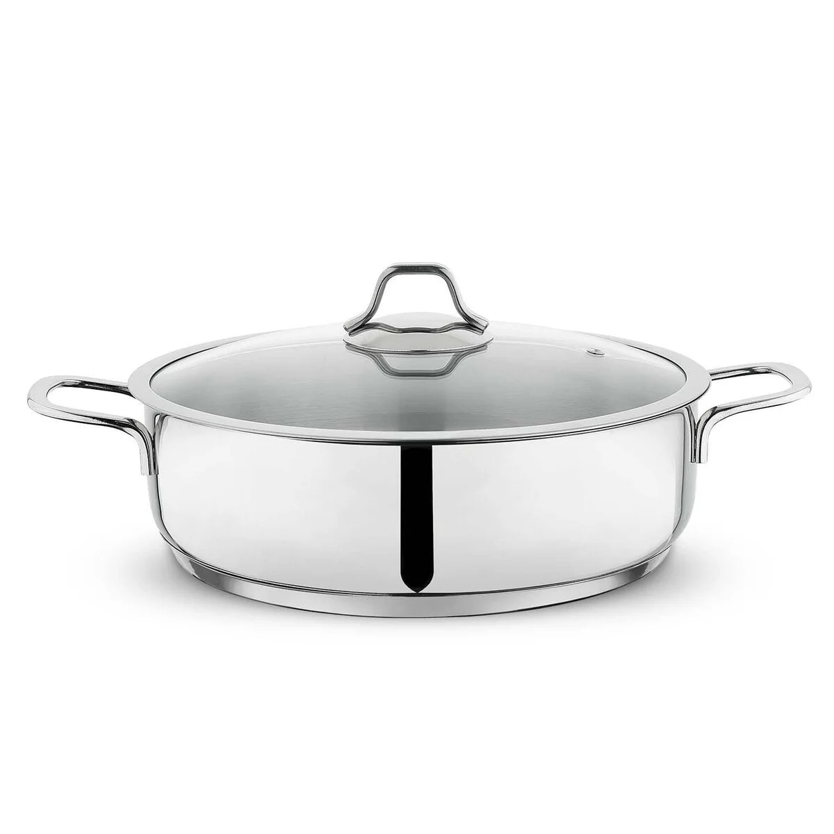 Schafer Held Çelik Basık Tencere 30 Cm - Inox