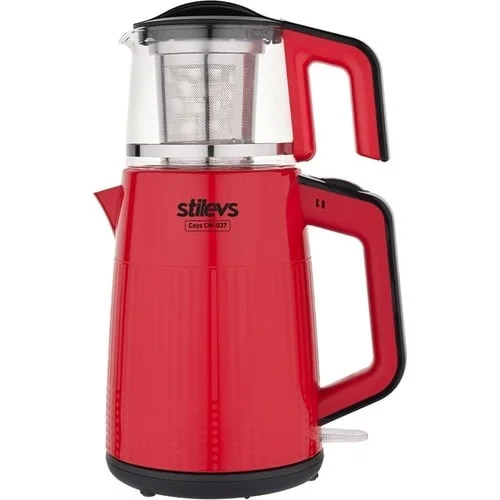 Stilevs Çays Cm-37 Çay Makinesi - Kırmızı